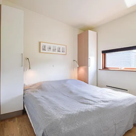 Casa De 4 Habitaciones Frente A La Playa En Børkop Сasa de vacaciones